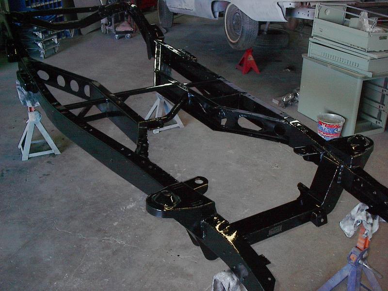 1935 Ford coupe chassis